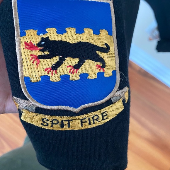 Black First Star Tuskegee airmen Crewneck - Picture 9 of 13